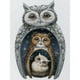 thumbnail image 1 of Drill Diamond Painting (DE5961) Búho Nesting Doll 5D Kit de mosaico redondo completo Decoración para el hogar 30x40cm Hugtrwg Para estrenar, 1 of 1