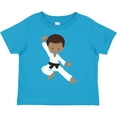 thumbnail image 3 of Inktastic African American Boy, Karate Boy, Kata, Black Belt Boys Toddler T-Shirt, 3 of 5