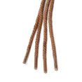 thumbnail image 3 of INSPIRE CHIC Unisex Round Rope Braided Waxed Shoelaces for Casual Dress Boots Shoes Yellow Brown 60 cm/24', 3 of 4