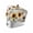 Beige, variant on Sunflower Vintage Toaster Cover 2 Slice, Pastoral Rustic Botanical Flowers Dustproof Bread Machine Oven Cover with Storage Pockets, Fits Most Kitchen Toasters Protector