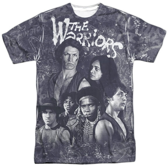 Warriors - Movie Men's Moody Streets Sublimation T-shirt White
