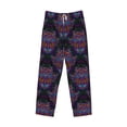 thumbnail image 2 of Vsdgher Paisley And Owls Print Mens Pajama Pants Sleep & Lounge Pants, PJ Bottoms With elastic waistb and Pockets, 2 of 5