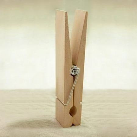 Photo Display Clips Home Traditions Floating Photo Display DIY Photo Collage Set 50 Wooden Clothespin Clips for Hanging Photos Prints and Art ()