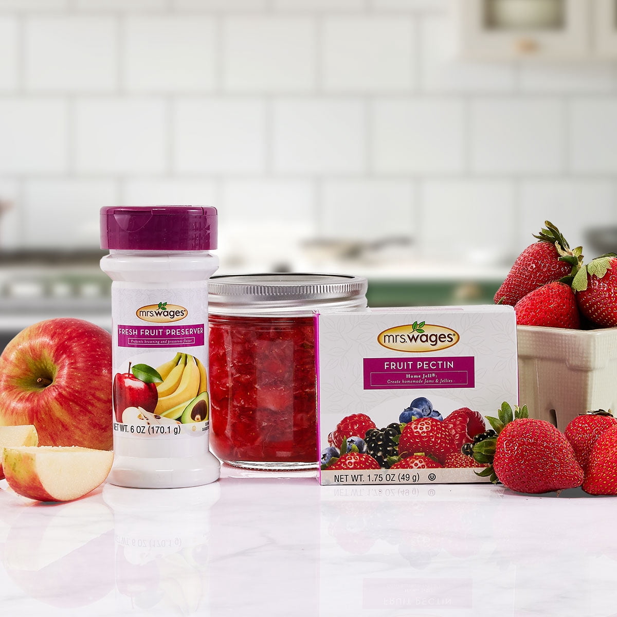 MCP Premium Dry Fruit Pectin, 2 Boxes (2 oz Each), Total 4 oz — Pectin Powder for Homemade Jam, Jelly & Preserves