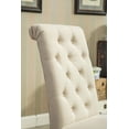 thumbnail image 4 of JESTOP Dining Chair Set of 2, Upholstered Chairs with Wooden Legs for Kitchen, Dinging Room, Living Room, 4 of 10