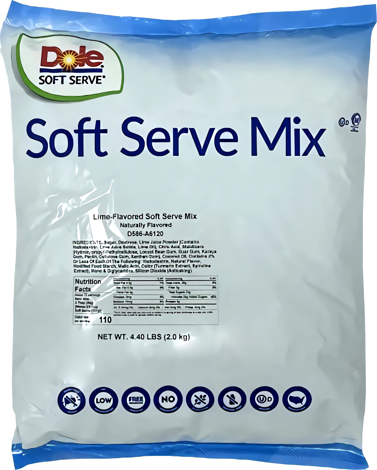 Dole Soft Serve Mix Lime (4.4 lbs)