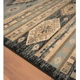 thumbnail image 5 of United Weavers Plateau Mason Southwestern Plaid Accent Rug, Blue, 1'10" x 3', 5 of 5
