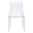 thumbnail image 4 of Zuo Fashion Dining Chair in White (Set of 2), 4 of 8