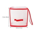 thumbnail image 3 of CUITING Boîte de Rangement en Plastique Transparent pour Ornements de Fête - 70 Qt., 3 of 6