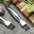thumbnail image 4 of Scallion Cutter Shred Knife, Stainless Steel Chopped Green Onion Knife, Shred Silk The Knife, Vegetable Tool Shredded Peeler Graters Onion Cutter Slicer 1pc, 4 of 6