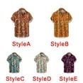 thumbnail image 2 of Paisley Men's Hawaiian Shirt Fashionable and Unique Top Summer Top for Travelling and Dating, 2 of 11