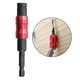 thumbnail image 5 of Portabrocas de tornillo pivotante ajustable, accesorios giratorios, vástago hexagonal de 1/4", cambio rápido negro rojo, 5 of 9