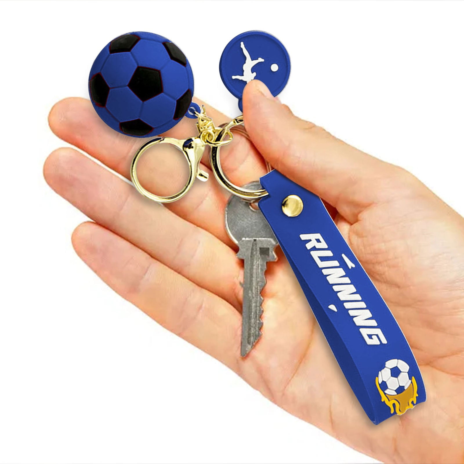 Hot New Deals Available, European Football Keychain Pendant, Soft