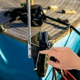 thumbnail image 1 of Phenofice 2Pcs Boat Nylon Tube Clamp Black Marine Flagpole Mount Practical Marine Accessory, 1 of 7