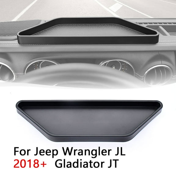 Dashboard Storage Tray Box Organizer For Jeep Wrangler JL JLU 2018  Accessories