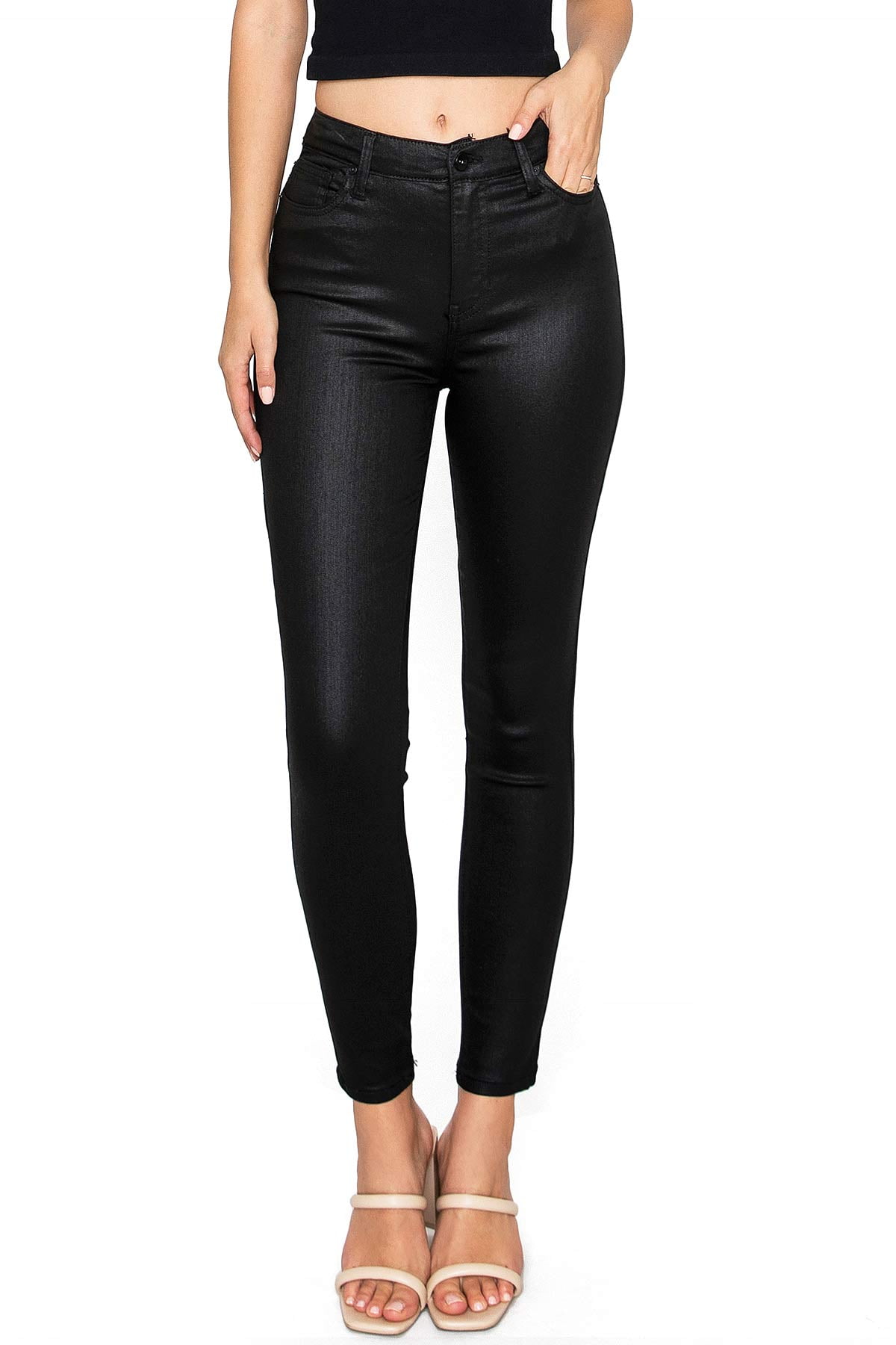 KENDALL + KYLIE Coated Kontour High 