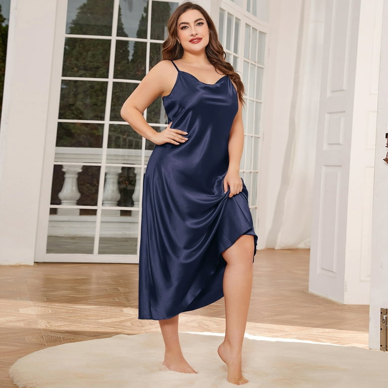 Ladies satin nightgowns sale
