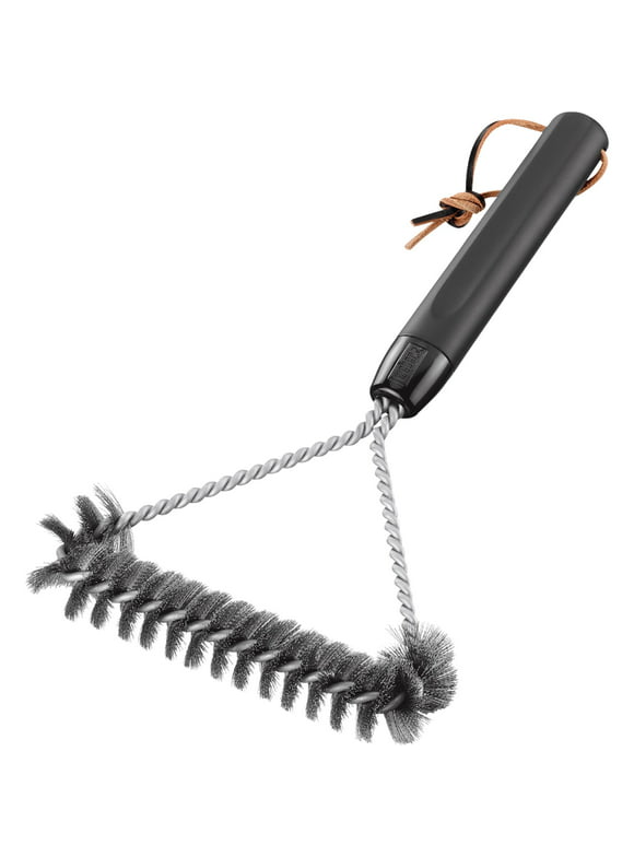 Weber 12 in 3-Sided Grill Brush