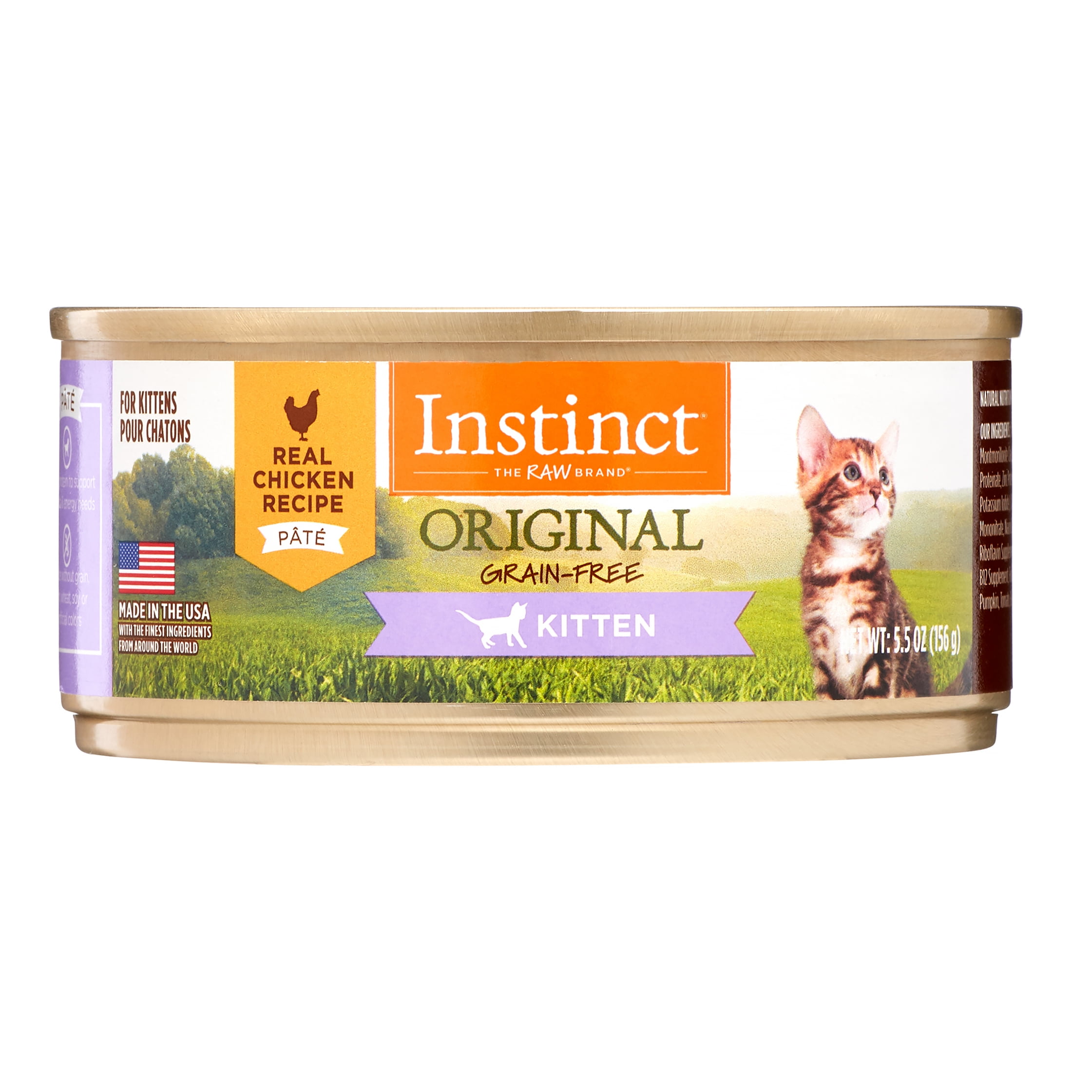 nature's variety instinct original kitten food