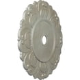 thumbnail image 3 of 32 1/4"OD x 3 5/8"ID x 1 1/8"P Angel Ceiling Medallion (Fits Canopies up to 15 3/4"), Hand-Painted Flash Gold, 3 of 7