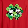 thumbnail image 2 of Disney - Mickey Minnie Shamrock - Men's Long Sleeve T-Shirt, 2 of 4