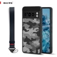 thumbnail image 5 of IBMRS For Google Pixel 8 Pro Case,Translucent Matte Back Slim Shockproof Phone Case (Camo Black), 5 of 5