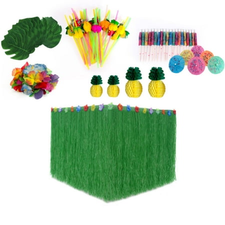 

Hawaiian Table Skirt Table Setting Props
