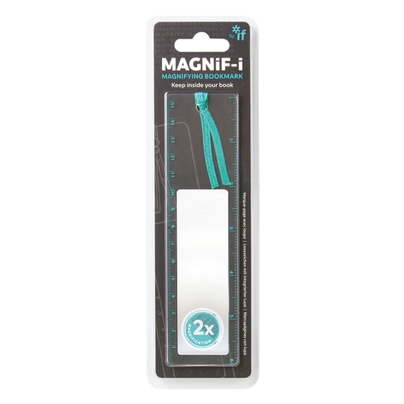 Magnif-I Magnifying Bookmark, (Hardcover)