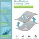 thumbnail image 2 of Microfiber Cleaning Cloths 10 Fish Scale Cleaning Cloths 25x25cm, Eco-Friendly Reusable Towel for Kitchen Glass Car Windows (Random Color), 2 of 4