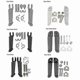 thumbnail image 2 of Motorcycle Footrests Foot Pegs Rear Front For Yamaha Yzf R1 20022020 R6 20032020 Yzf R6s R1m, 2 of 5