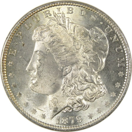 1879 Morgan Dollar Uncirculated Silver $1 Coin