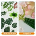 thumbnail image 2 of 100pcs Wedding Bouquet Flowers Green Wire Floral Stems Artificial Plastic Rods Fake Flower Stems for Garden Wedding Arrangements Set, 2 of 6