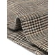 thumbnail image 5 of Blazers Agnes Orinda para mujeres de talla grande, de cuadros, con solapa de muesca, de manga larga, chaquetas de blazer casuales de negocios 1X marrón, 5 of 6