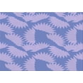 thumbnail image 1 of Ahgly Company Indoor Rectangle Patterned Light Slate Blue Area Rugs, 3' x 5', 1 of 1