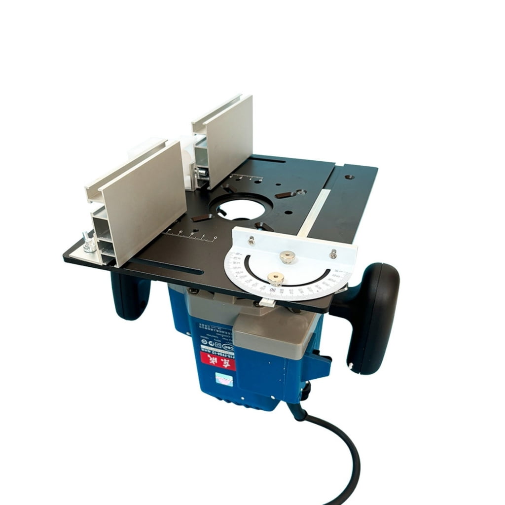 Zeiwohndc Quality Aluminum Router Table Insert Plate for Carpentry and Decoration