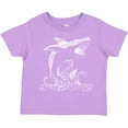 thumbnail image 3 of Inktastic Great White Shark Jumping in White Boys or Girls Toddler T-Shirt, 3 of 5