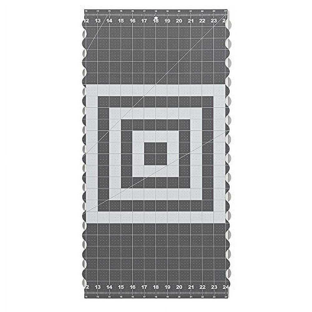Fiskars Self-Healing Folding Cutting Mat with Non-Slip Base (24" x 36"), Gray