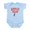 Sky Blue, variant on CafePress - My Grandpa Is The Worlds Best Mailman Body Suit - Baby Light Bodysuit, Size Newborn - 24 Months