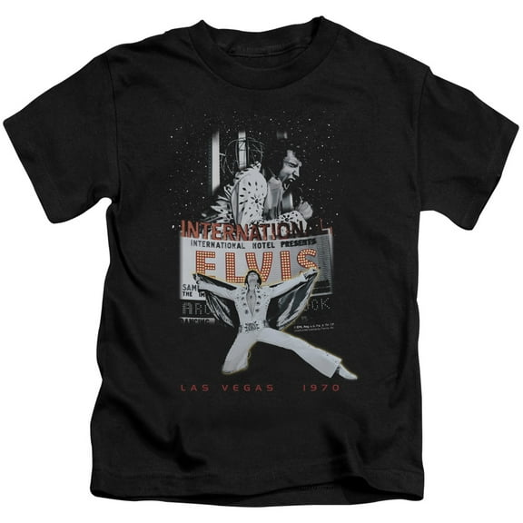 Elvis Presley - Las Vegas - Juvenile Short Sleeve Shirt - 4