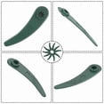 thumbnail image 3 of 32pcs F016800372 Lawn Mower Blades Compatible with Bosch ART 26-18 LI 083-B3-0009 / ART 23-18 LI, ABS Lawn Trimmer Blade Accessories, 3 of 5