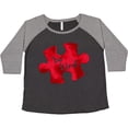 thumbnail image 3 of Inktastic Autism Awareness Be Kind Red Puzzle Piece Women's Plus Size T-Shirt, 3 of 5