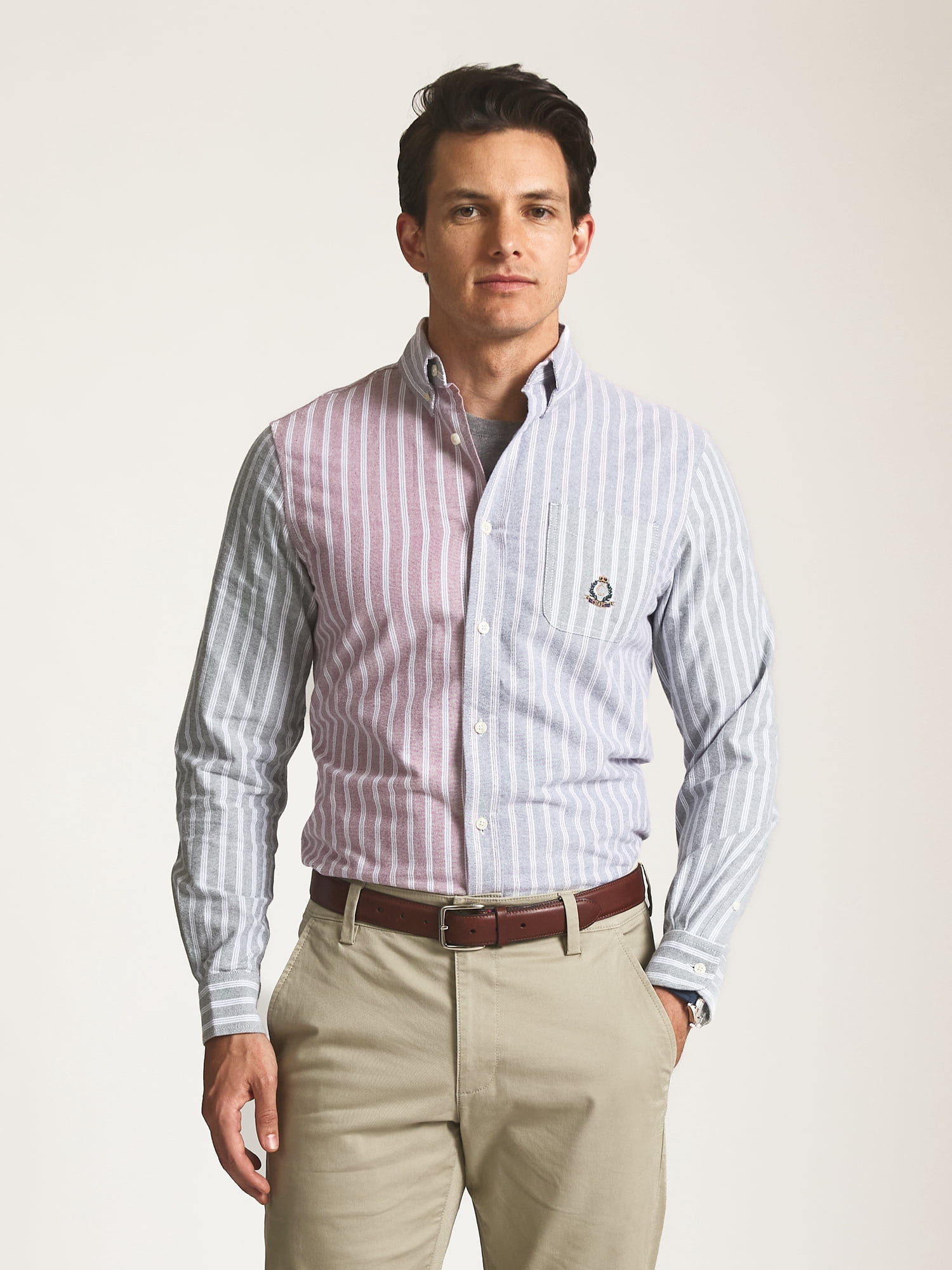 Chaps Men’s and Big Men’s Heritage Cotton Oxford Shirt, Sizes S–2XL