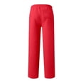 thumbnail image 6 of XINPING Casual Pants for Men Big and Tall Regular Fit Classic Casual Pants Baggy Drawstring Pants Y2k Wide Leg Pants with Pockets, 6 of 6