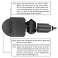 thumbnail image 3 of Motion Sensor Detector LED Light  90~250V Wall Mount Infrared PIR Motion Sensor Detector LED Light Infrared Switch, 3 of 7