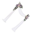 thumbnail image 2 of Becaristey Lasting Memories With Artificial Flowers And Chiffon Arch Curtains Timeless A8, 2 of 6