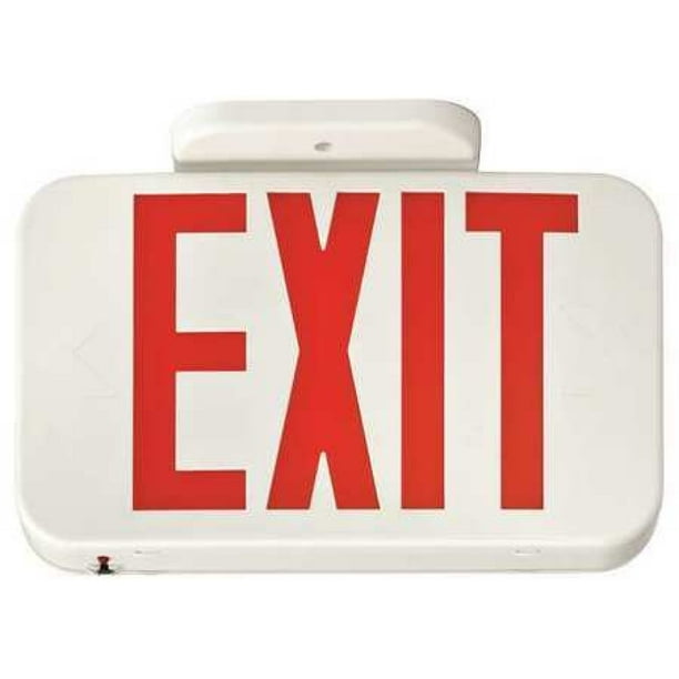 LITHONIA LIGHTING EXR ACUITY LITHONIA Thermoplastic LED Exit Sign