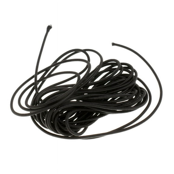 0.12in x 16.4ft Strong Elastic Rope Shock Cord Tie down Strap/ Tent Folding Rod Inner Rope
