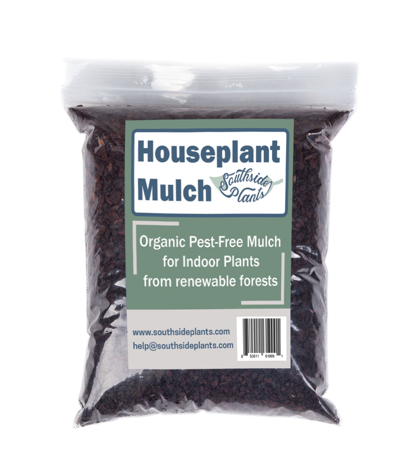 Organic Houseplant Mulch Very Fine Pine bark Wood Chips for Indoor and Pati... 