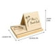thumbnail image 3 of Fiudx Estante de Trípode Sólido, Expositor de Madera Personalizable, Espacio para Guardar Tazas y Aperitivos, Organizador Multifuncional, Elegante Decoración Del Hogar, Ideal para Mesas de Centro, Re, 3 of 4