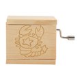 thumbnail image 2 of Caja de música de juguete, mini caja de música de madera de doce constelaciones, mini caja de música de calidad inigualable, 2 of 9